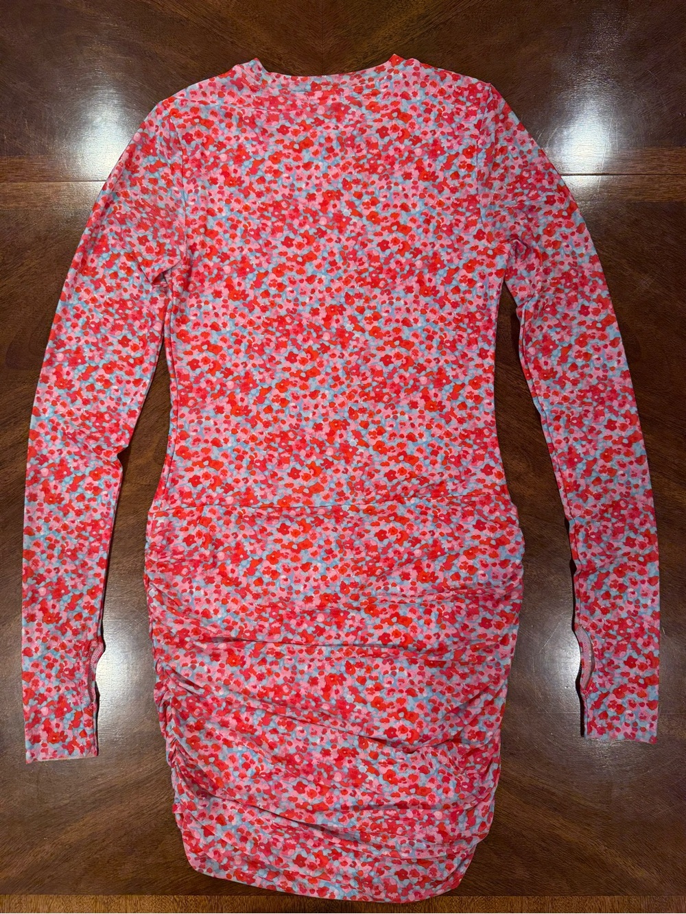 AFRM Mirza Dress in Red Ditzy, size M - Picture 10 of 12